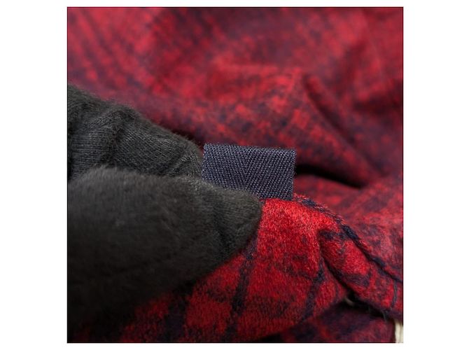 Autre Marque Jersey-Flanellkleid 45R Rot - Ansicht 7