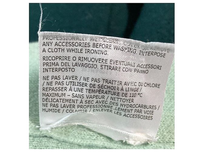 Jil Sander Maxi-Strickrock aus Virgin Wool und Kaschmir Grün - Ansicht 5