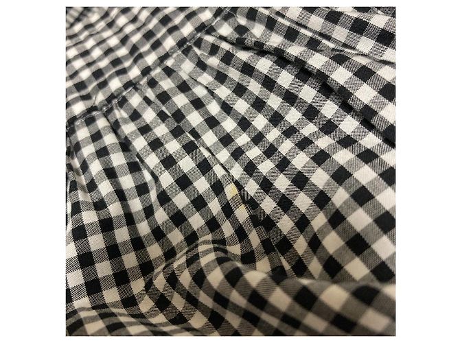 Autre Marque Snidel Gingham Stufenrock Schwarz - Ansicht 9