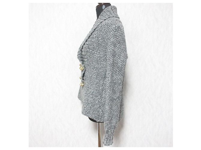 Autre Marque Strickjacke Manoush Braun - Ansicht 3