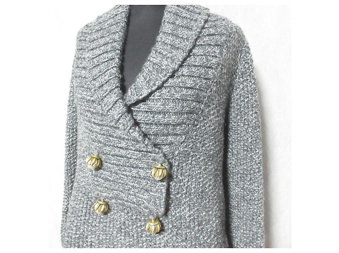 Autre Marque Strickjacke Manoush Braun - Ansicht 4