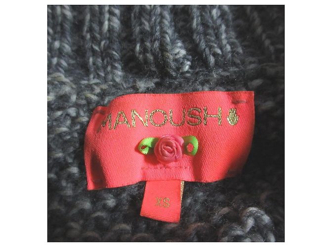 Autre Marque Strickjacke Manoush Braun - Ansicht 6