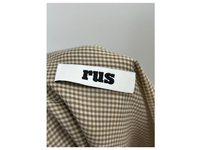 Trussardi Jeans Leinenkleid Beige M - Ansicht 5