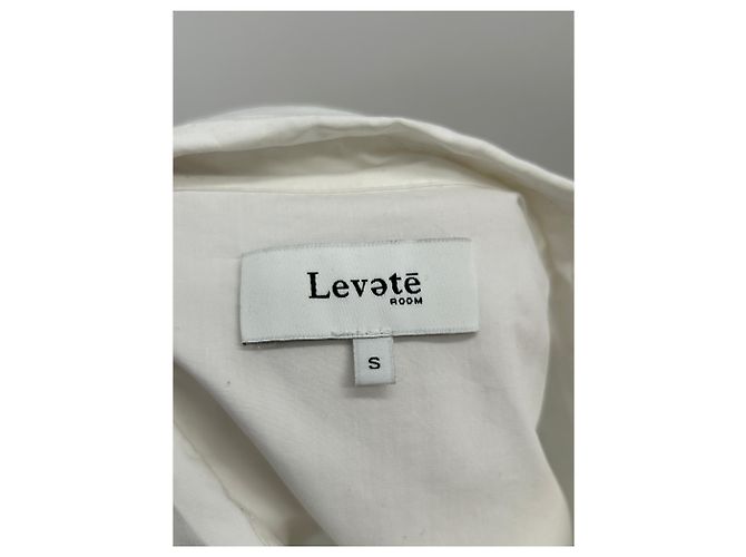 Autre Marque Camisa blanca de algodón LEVETE Blanco - vista 5