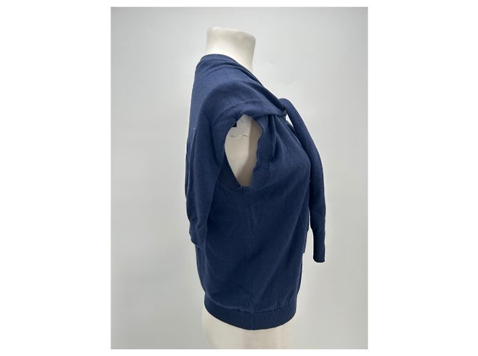 Autre Marque Top DANTE6 de lana azul marino S - vista 4