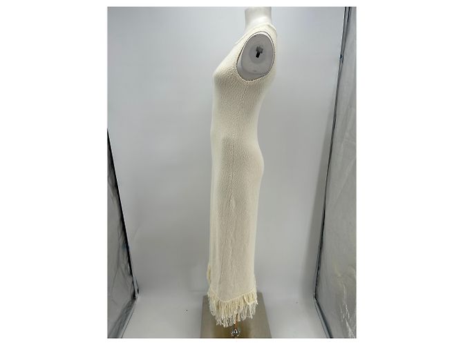 Vestido de algodón beige Edited Talla 36 - vista 3