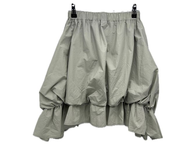 Autre Marque Falda de algodón gris RENAISSANCE RENAISSANCE - vista 2