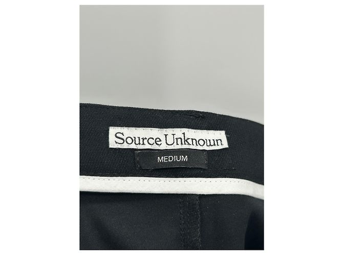 Autre Marque Schwarze Hose aus Polyester - Ansicht 3