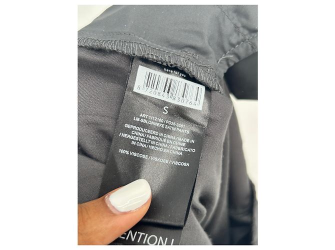 Autre Marque Pantalones fluidos negros SHOEBY - vista 4