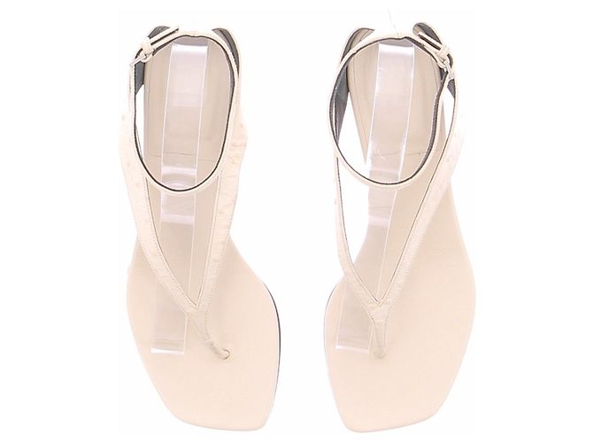 Autre Marque Sandali con listini beige LOULOU DE SAISON - vista 4