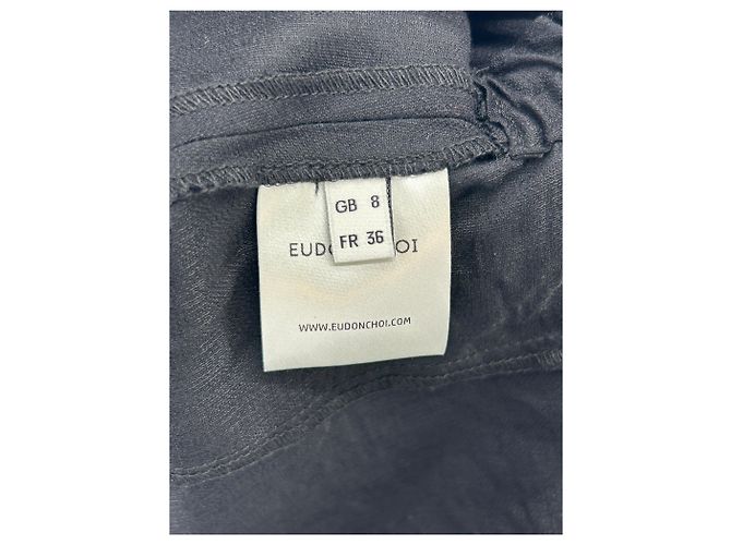 Autre Marque Vestido desmontable negro EUDON CHOI - vista 6
