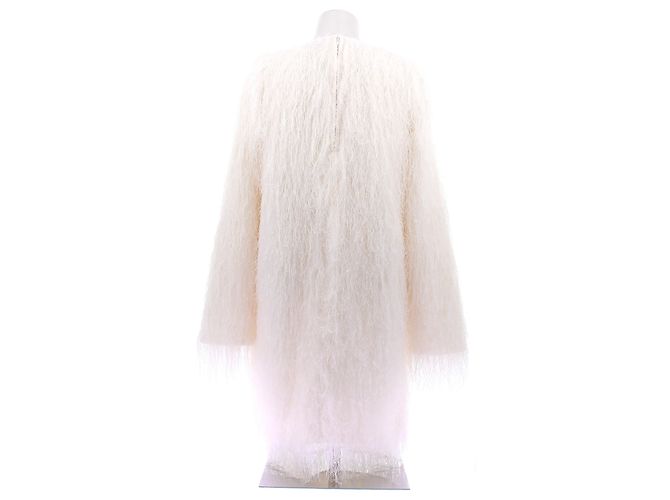 Autre Marque Vestido blanco efecto piel - vista 2
