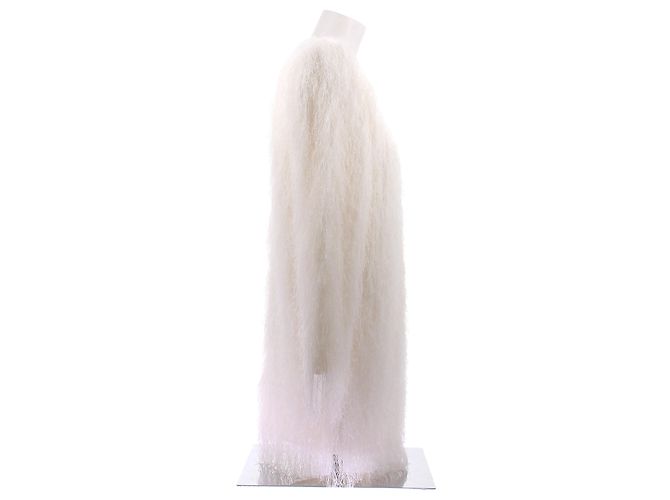 Autre Marque Vestido blanco efecto piel - vista 3
