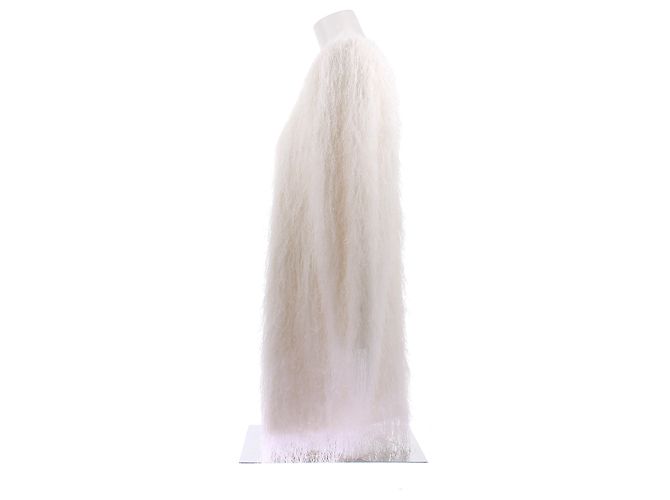 Autre Marque Vestido blanco efecto piel - vista 4