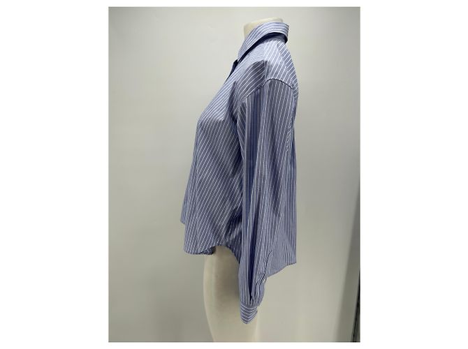 Autre Marque Camicia a righe blu - vista 3