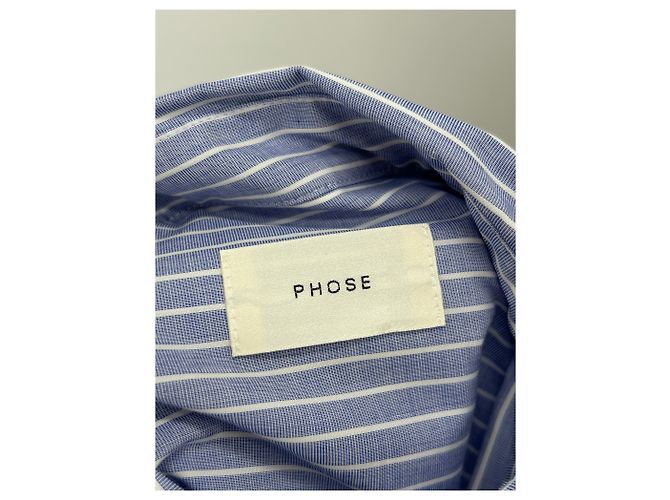 Autre Marque Camicia a righe blu - vista 5