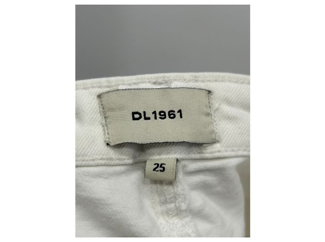 Autre Marque DL1961 Capri-Jeans weiß - Ansicht 3