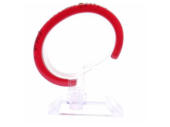 Dior Bracciale in PVC rosso - vista 5