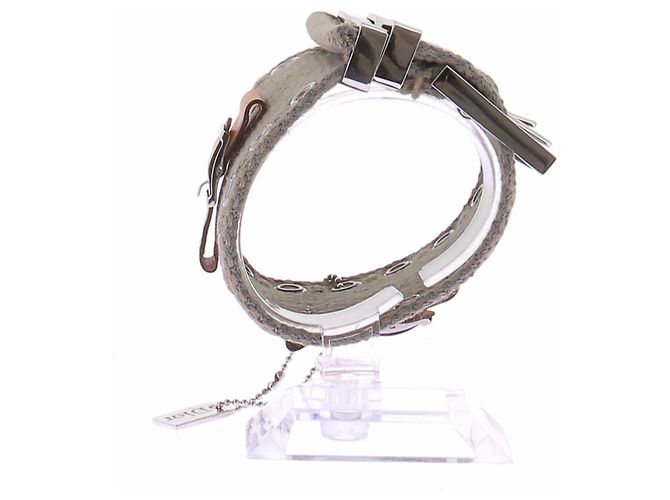 Dior Bracciale in tela kaki Cachi - vista 5