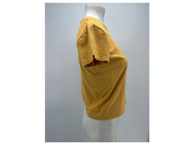 Camiseta de algodón amarilla Mother Amarillo - vista 4