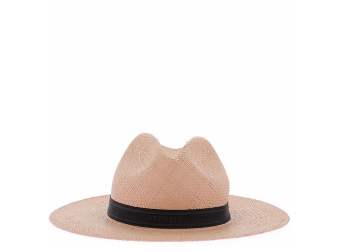 Fendi Sombrero de rafia Beige - vista 2
