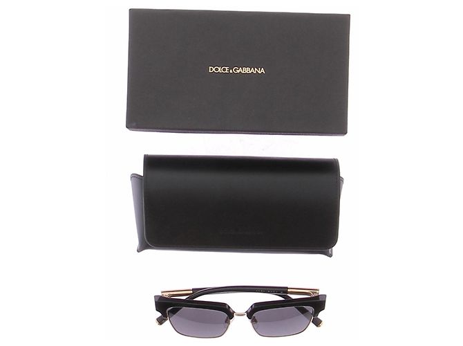 Gafas de sol negras Dolce & Gabbana Negro - vista 7