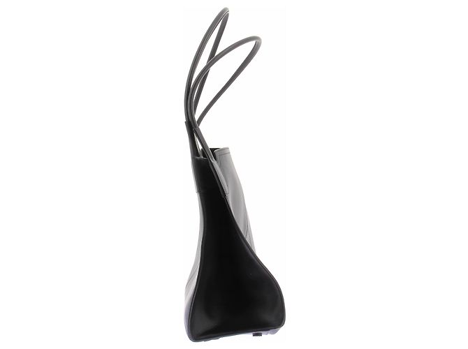 Victoria Beckham Borsa a mano in pelle nera Nero - vista 4