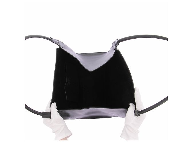 Victoria Beckham Borsa a mano in pelle nera Nero - vista 7