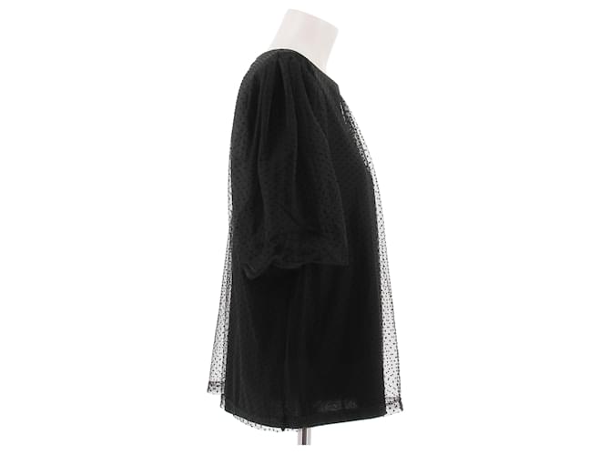 Top in cotone nero Marc Jacobs - vista 3