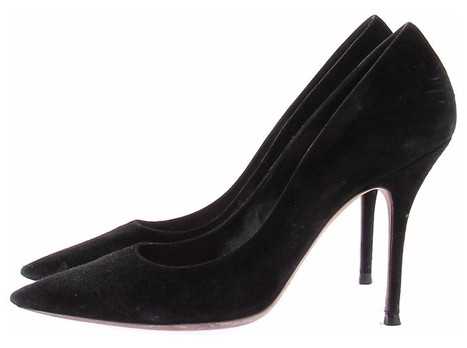 Dior Décolleté in scamosciato neri Nero - vista 2
