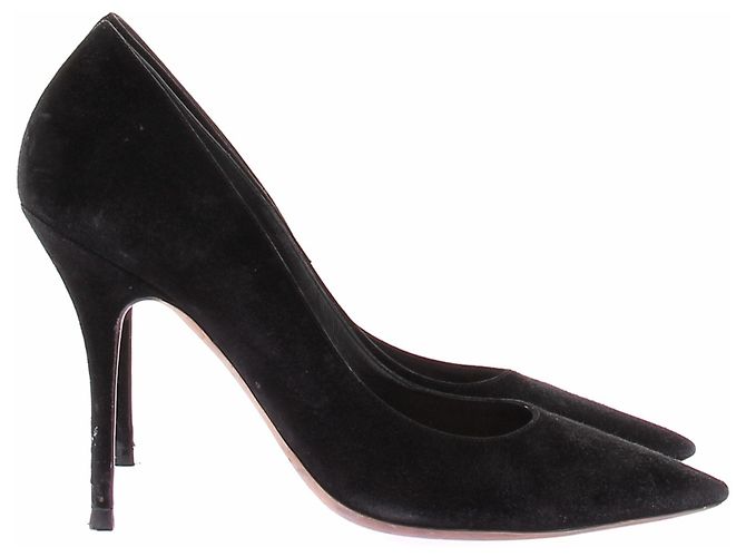 Dior Décolleté in scamosciato neri Nero - vista 6