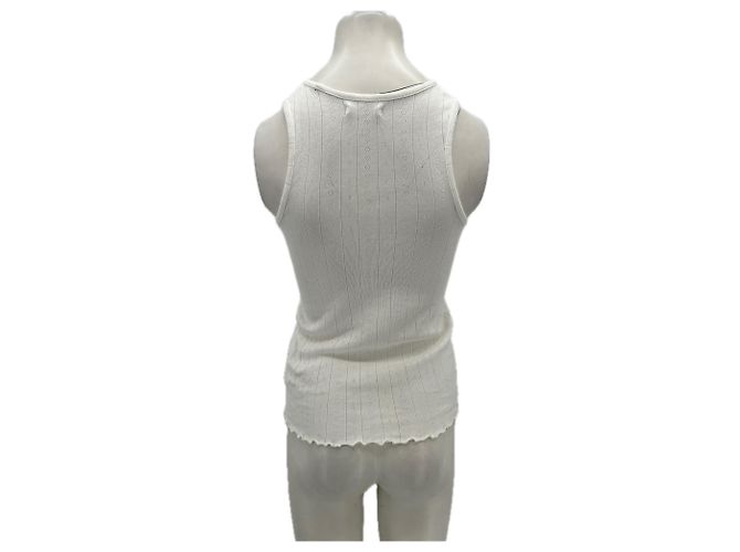 Autre Marque Top de tirantes blanco de algodón SKALL STUDIO XS - vista 2