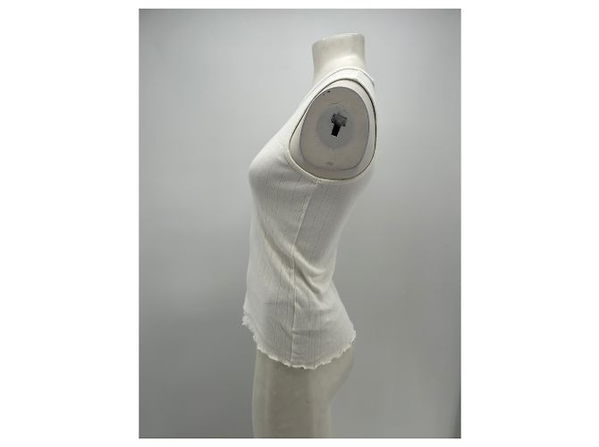 Autre Marque Top de tirantes blanco de algodón SKALL STUDIO XS - vista 3