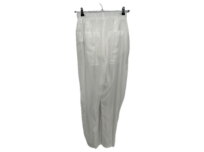 Autre Marque Pantalón blanco con short integrado - vista 2
