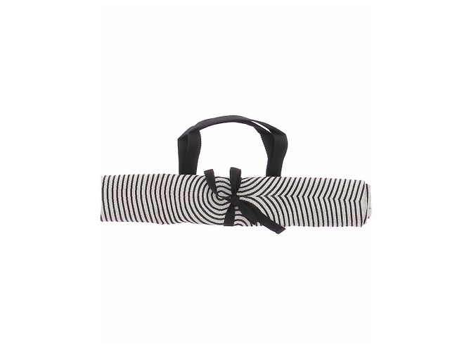 Fendi Tote Bag Grau Stoff - Ansicht 3