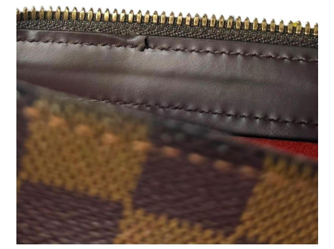 Borsa Tote Louis Vuitton Chelsea Damier Marrone Multicolore Damier ebene - vista 11
