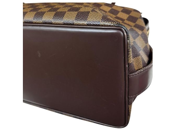 Borsa Tote Louis Vuitton Chelsea Damier Marrone Multicolore Damier ebene - vista 13