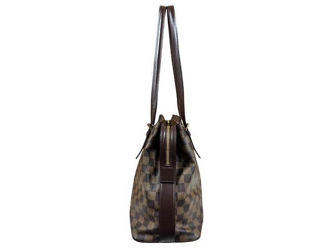 Borsa Tote Louis Vuitton Chelsea Damier Marrone Multicolore Damier ebene - vista 5