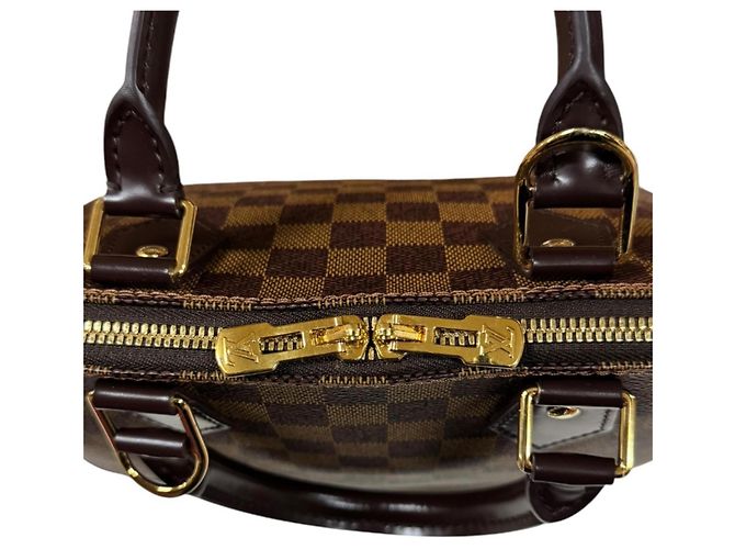 Borsa Louis Vuitton Alma PM Damier Marrone Multicolore Damier ebene - vista 11