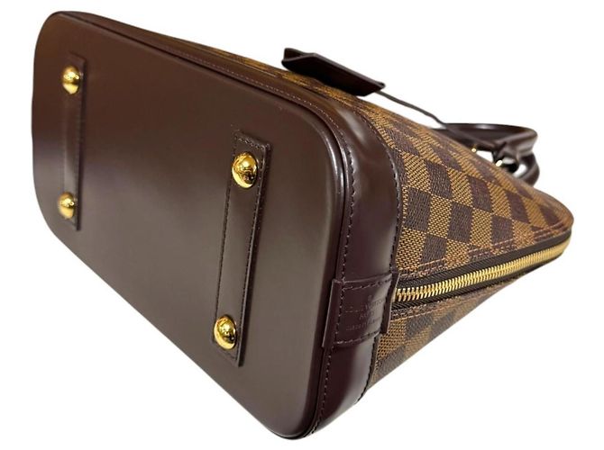 Borsa Louis Vuitton Alma PM Damier Marrone Multicolore Damier ebene - vista 6