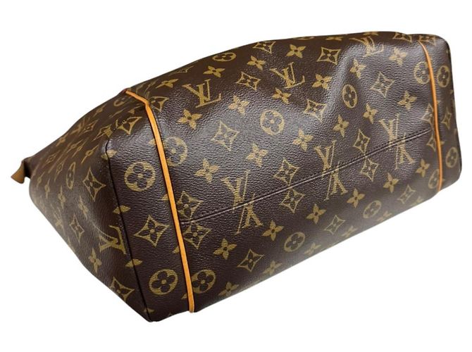 Borsa Tote Louis Vuitton Totally MM Monogram Marrone Multicolore Monogramma - vista 6