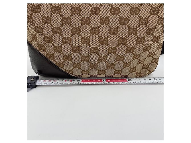 Borsa a Spalla Gucci Horsebit Beige - vista 4