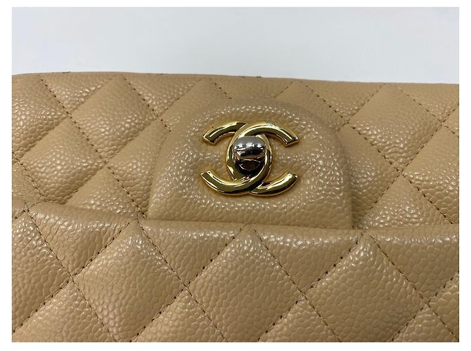 Borsa a Spalla Chanel Mini Matelassé, Beige - vista 11