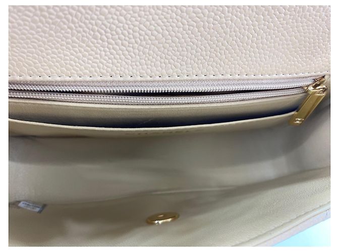 Borsa a Spalla Chanel Mini Matelassé, Beige - vista 14