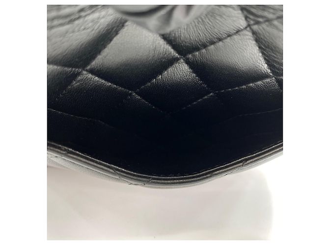 Borsa a Spalla Chanel Mini Matelassé Nero - vista 14
