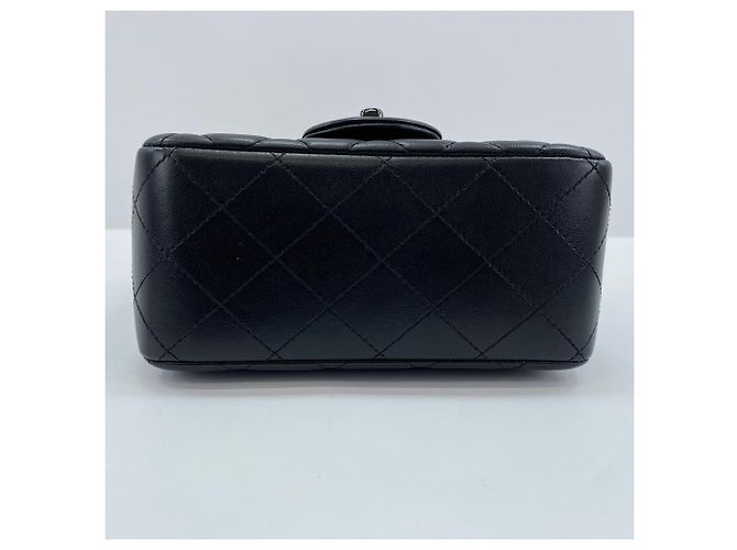 Borsa a Spalla Chanel Mini Matelassé Nero - vista 7