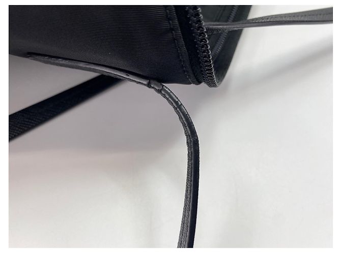 Borsa Tote in Nylon Nero Prada - vista 12