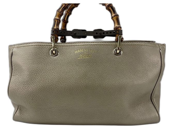 Borsa Gucci Bamboo oro D'oro - vista 2
