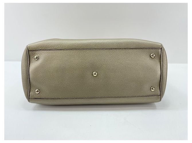 Borsa Gucci Bamboo oro D'oro - vista 6