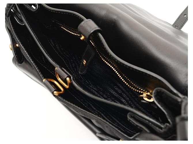 Borsa a Spalla Prada Corsaire Nero - vista 10